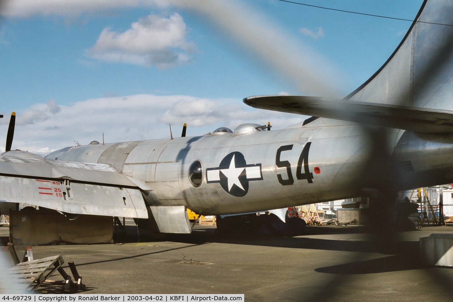 44-69729, 1944 Boeing B-29-60-BW Superfortress C/N 10561, Museum of Flight