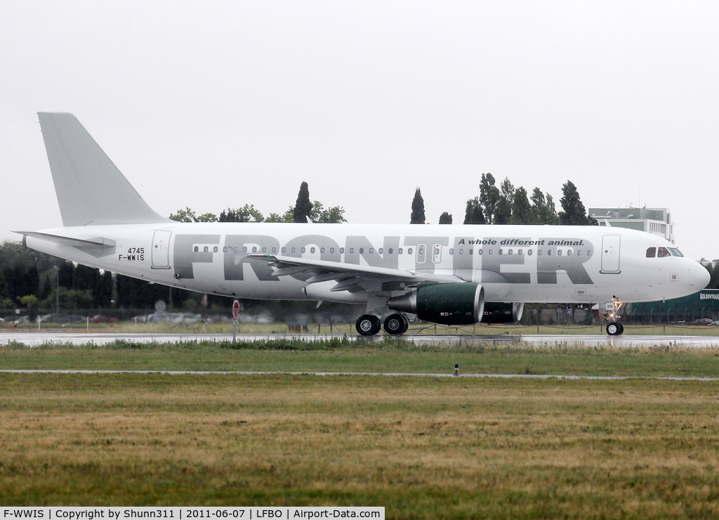 F-WWIS, 2011 Airbus A320-214 C/N 4745, C/n 4745 - To be N215FR