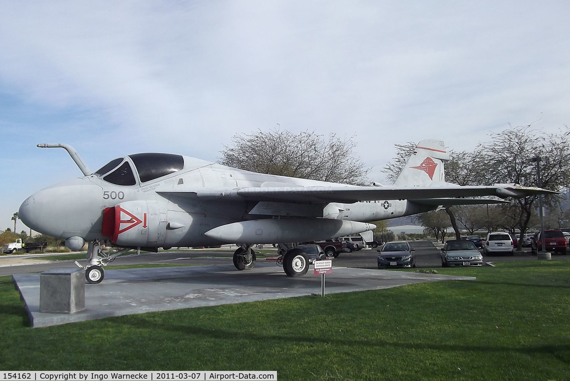 154162, Grumman A-6A Intruder C/N I-297, Grumman A-6E Intruder at the Palm Springs Air Museum, Palm Springs CA