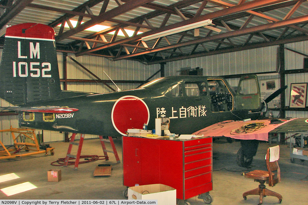 N2098V, 1983 Fuji LM-2 Nikko C/N TMA-2, 1983 Fuji LM II, c/n: 21052 at Mesquite NV