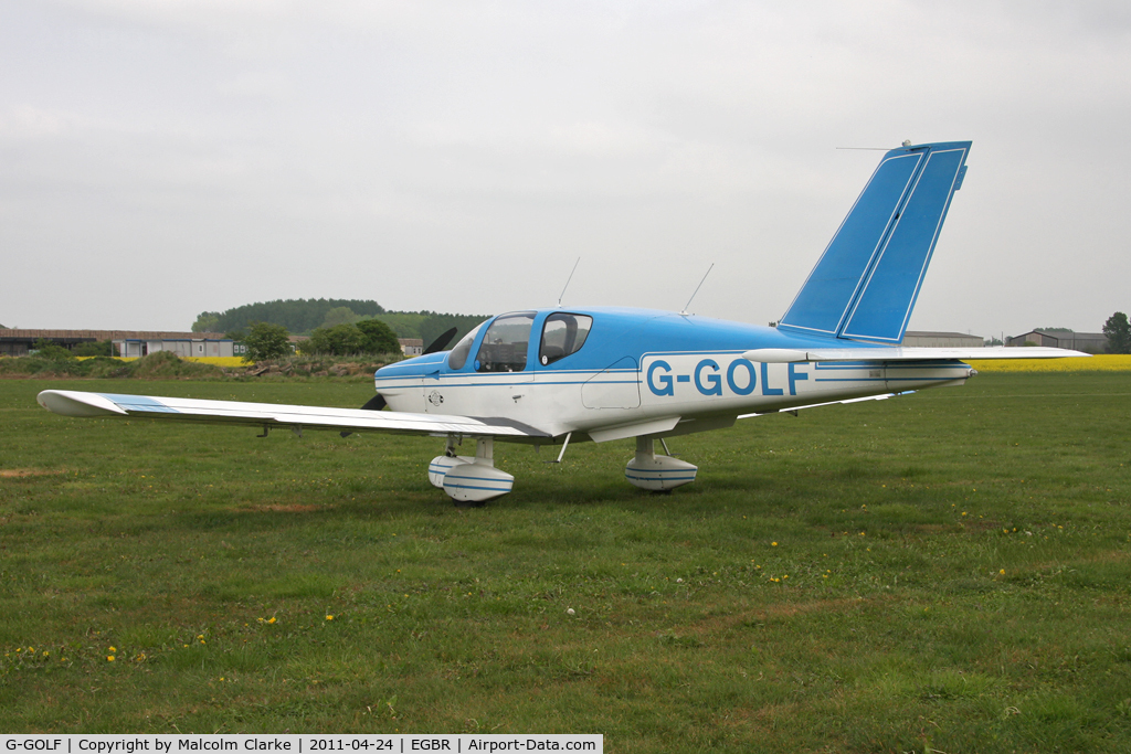 G-GOLF, 1982 Socata TB-10 Tobago C/N 250, Socata TB10 Tobago at Breighton Airfield, UK in April 2011.