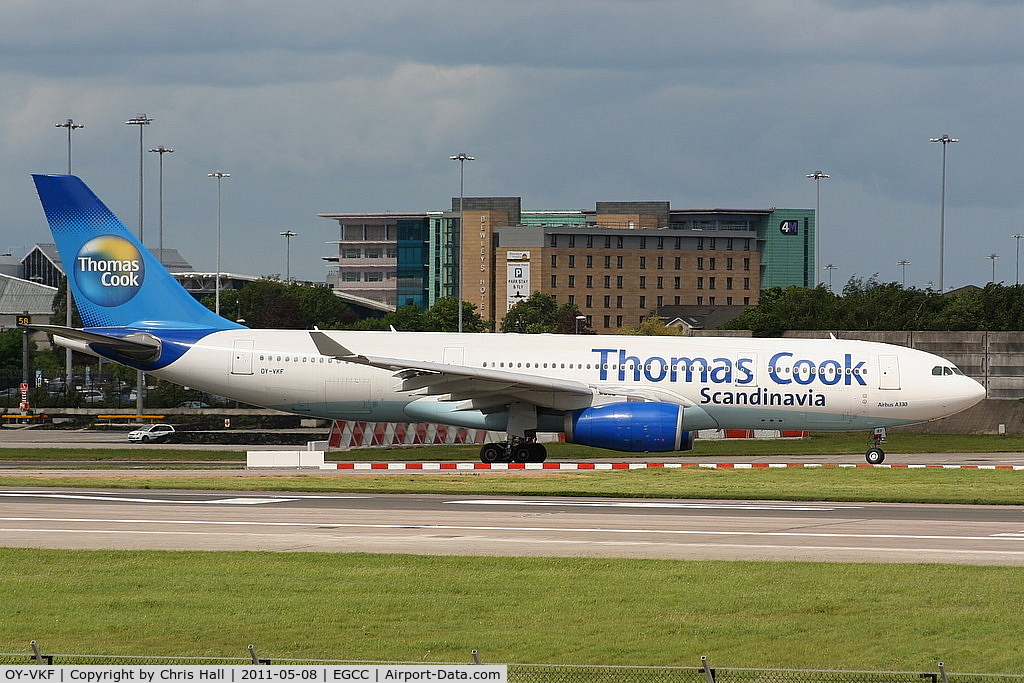 OY-VKF, 1999 Airbus A330-243 C/N 309, Thomas Cook Airlines Scandinavia