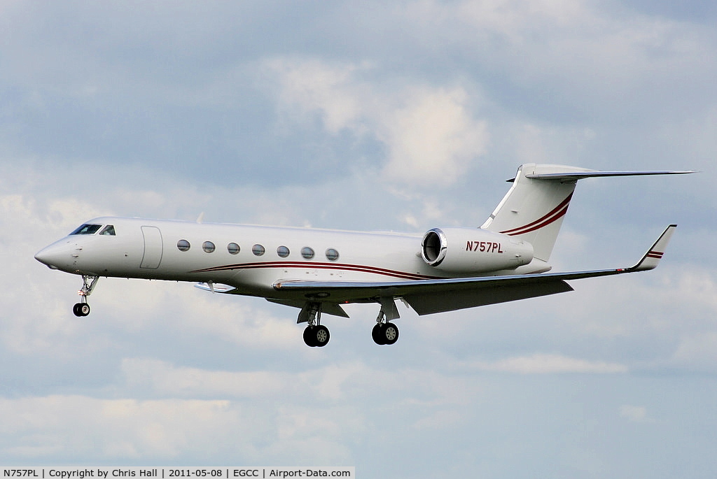 N757PL, 2009 Gulfstream Aerospace GV-SP (G550) C/N 5249, Privately operated