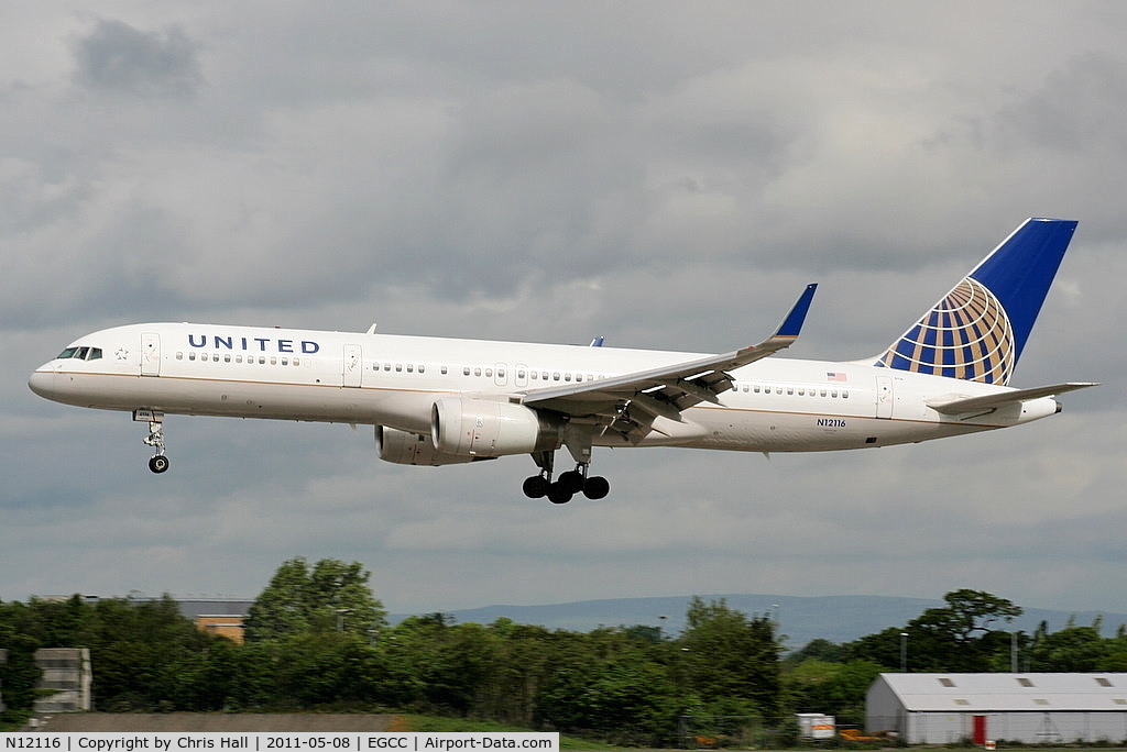 N12116, 1996 Boeing 757-224 C/N 27558, United Airlines
