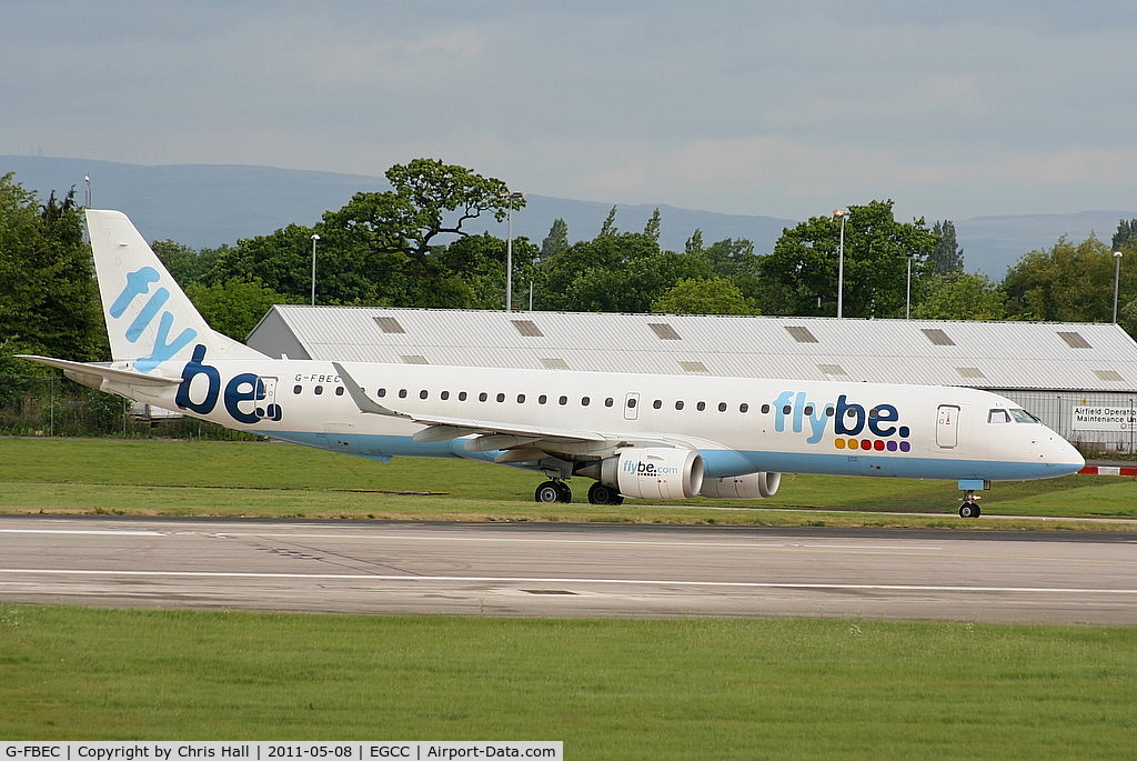G-FBEC, 2006 Embraer 195LR (ERJ-190-200LR) C/N 19000069, flybe