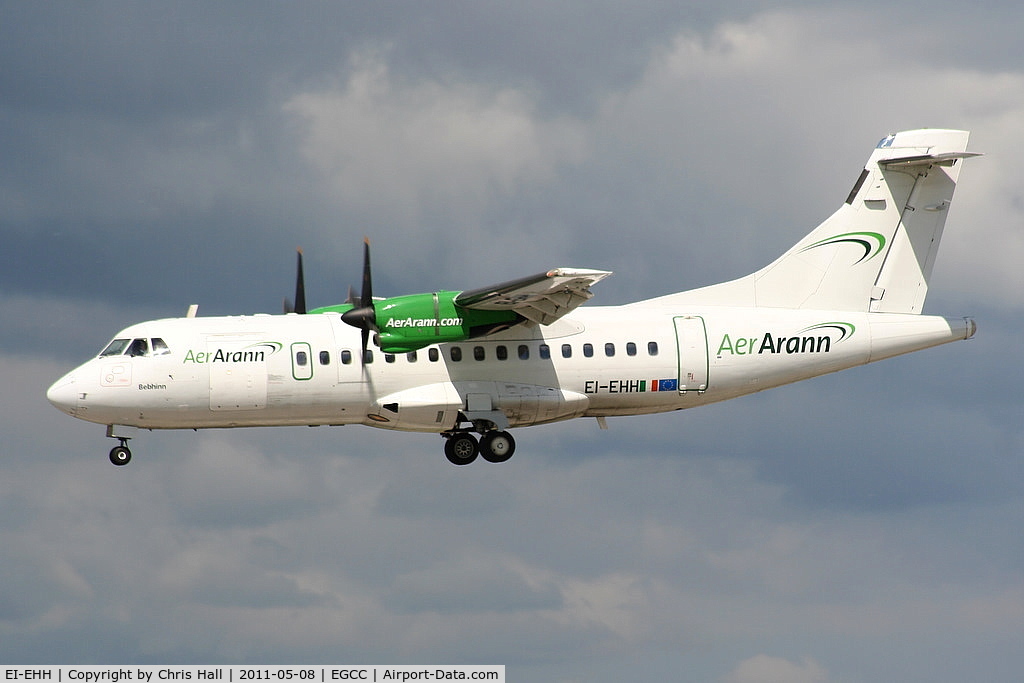 EI-EHH, 1990 ATR 42-300 C/N 196, Aer Arann