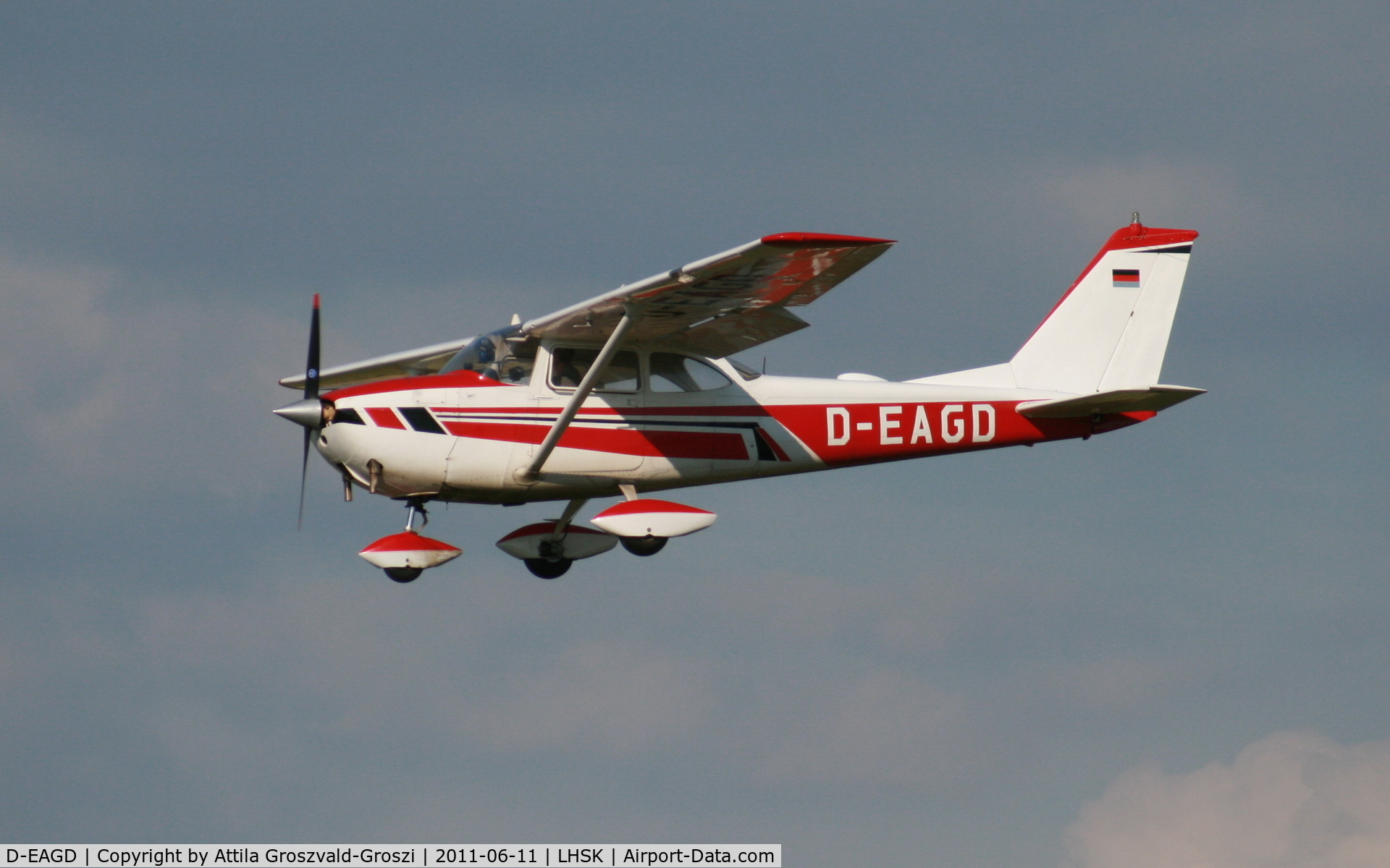 D-EAGD, 1963 Cessna 172D C/N 17250108, Siofok-Kiliti Airport, Hungary