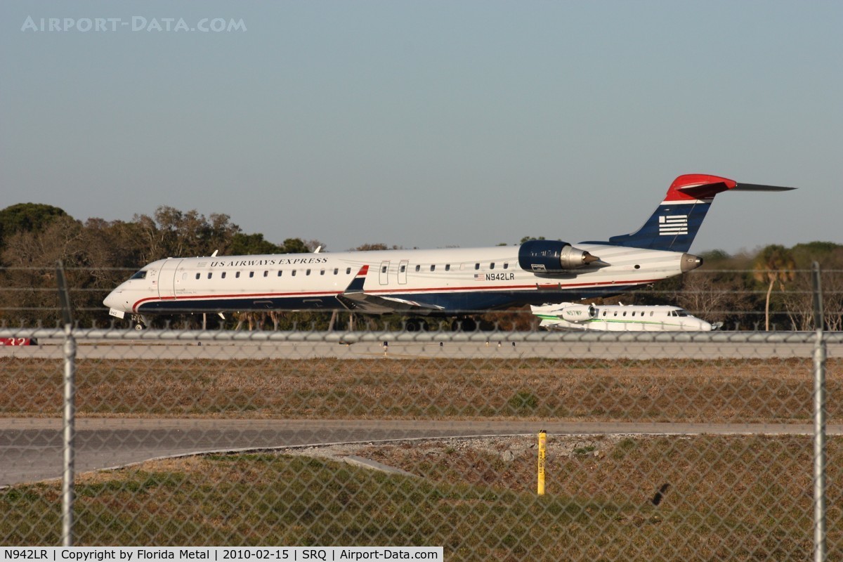 N942LR, 2005 Bombardier CRJ-900ER (CL-600-2D24) C/N 15042, US Airways CRJ-900