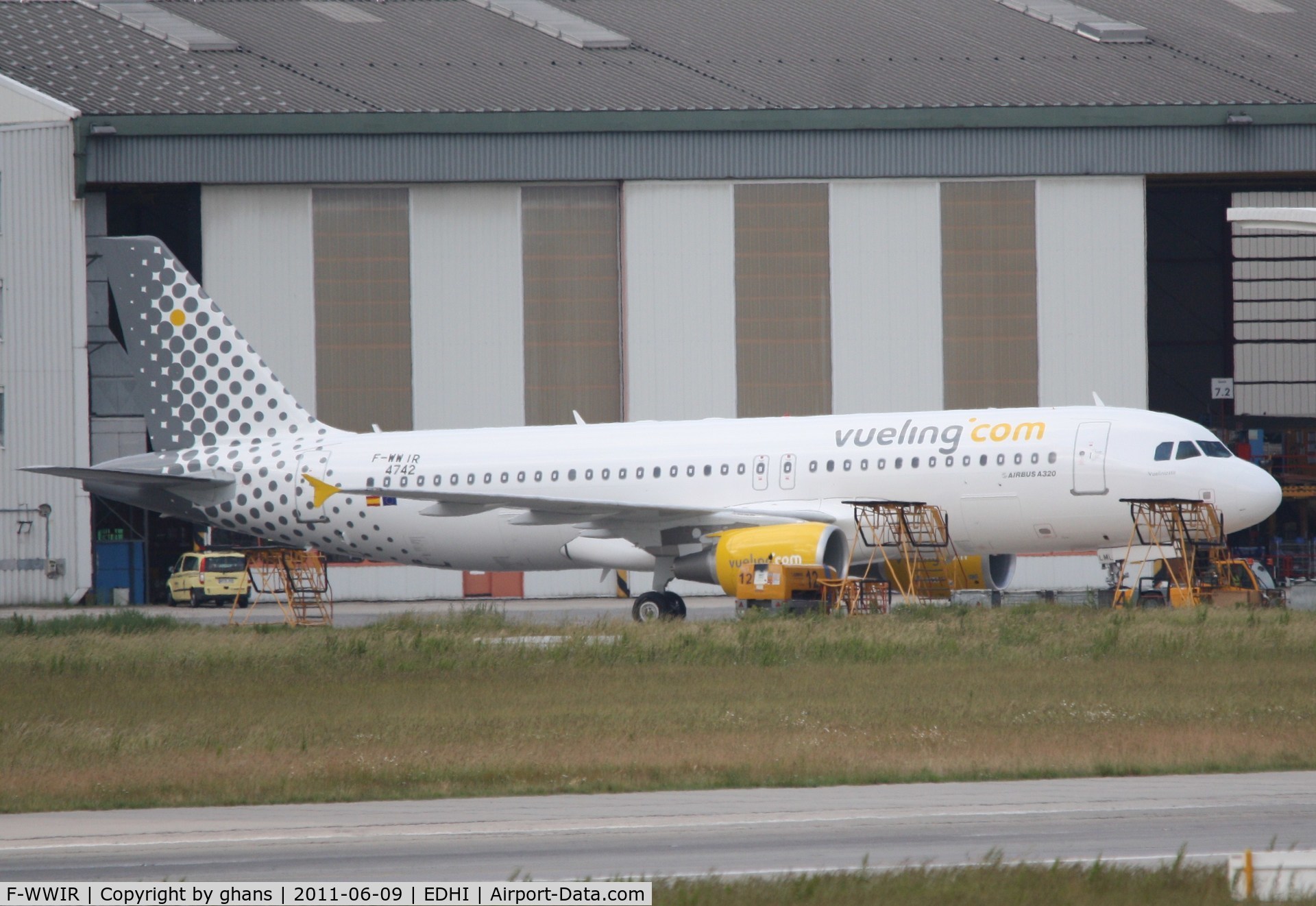 F-WWIR, 2011 Airbus A320-214 C/N 4742, to become EC-LML