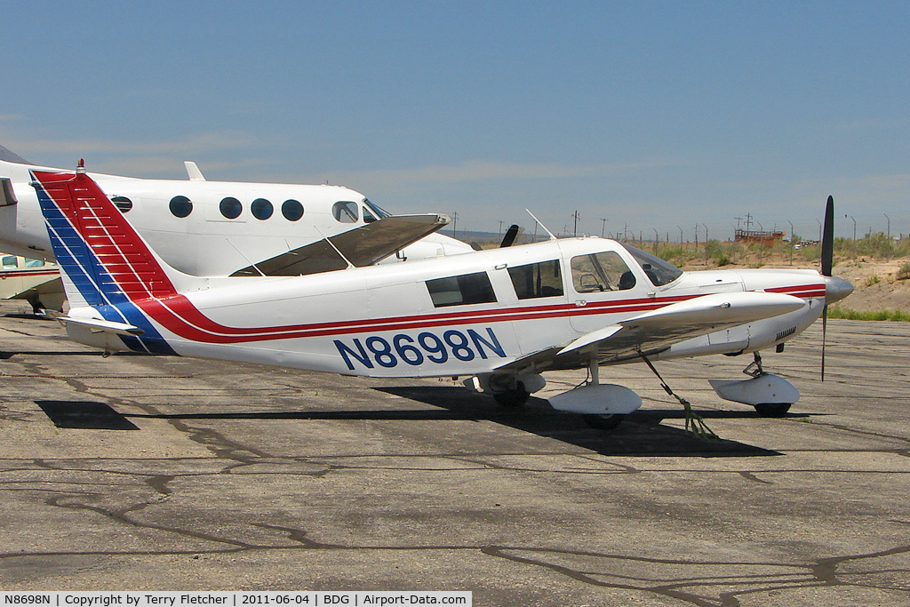 N8698N, 1971 Piper PA-32-300 Cherokee Six C/N 32-7240045, 1971 Piper PA-32-300, c/n: 32-7240045 at Blanding UT
