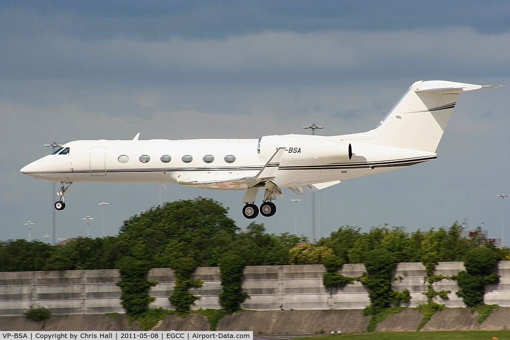 VP-BSA, 2008 Gulfstream Aerospace GIV-X (G450) C/N 4115, ex SX-SEE