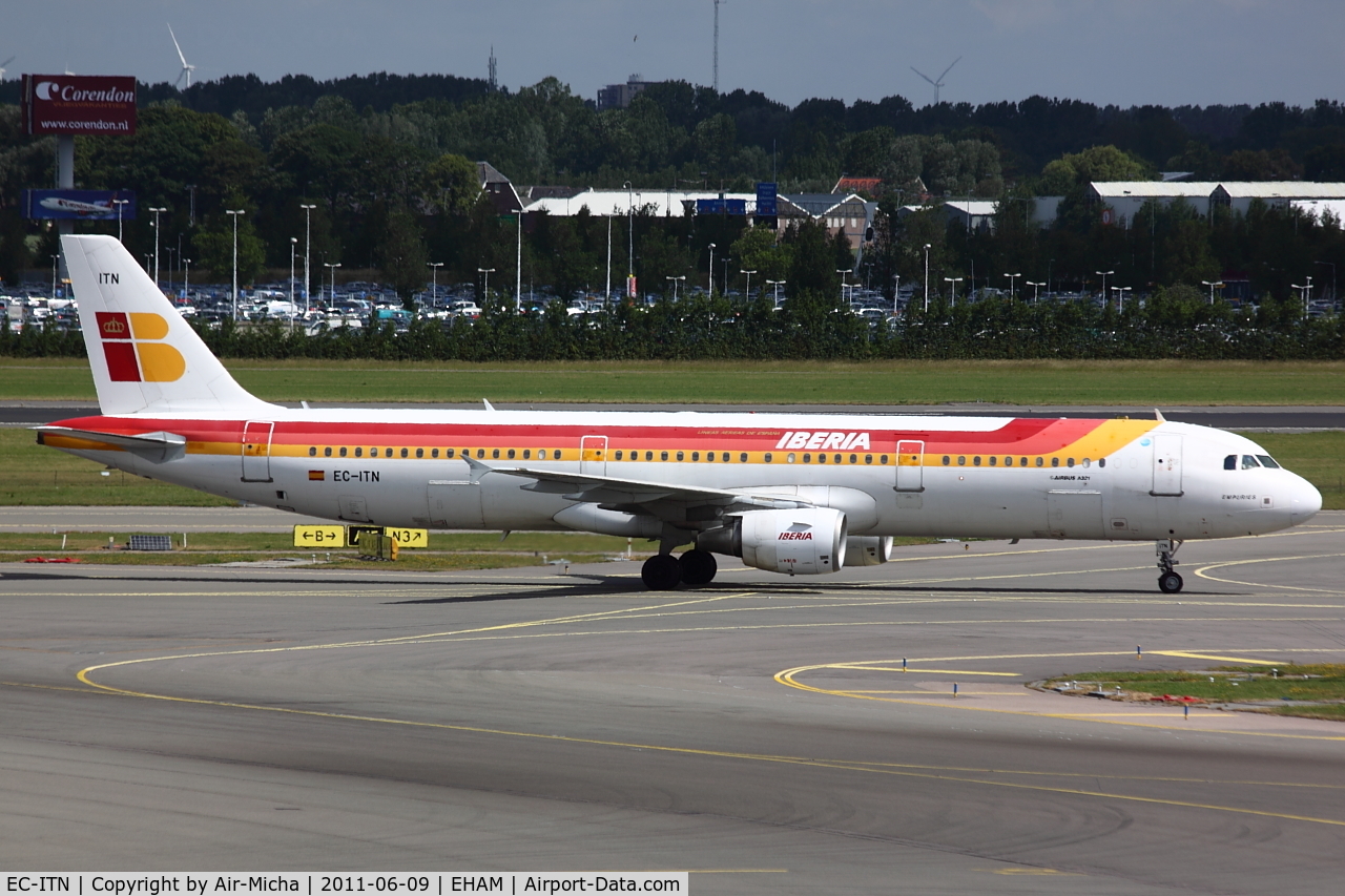 EC-ITN, 2003 Airbus A321-212 C/N 2115, Iberia