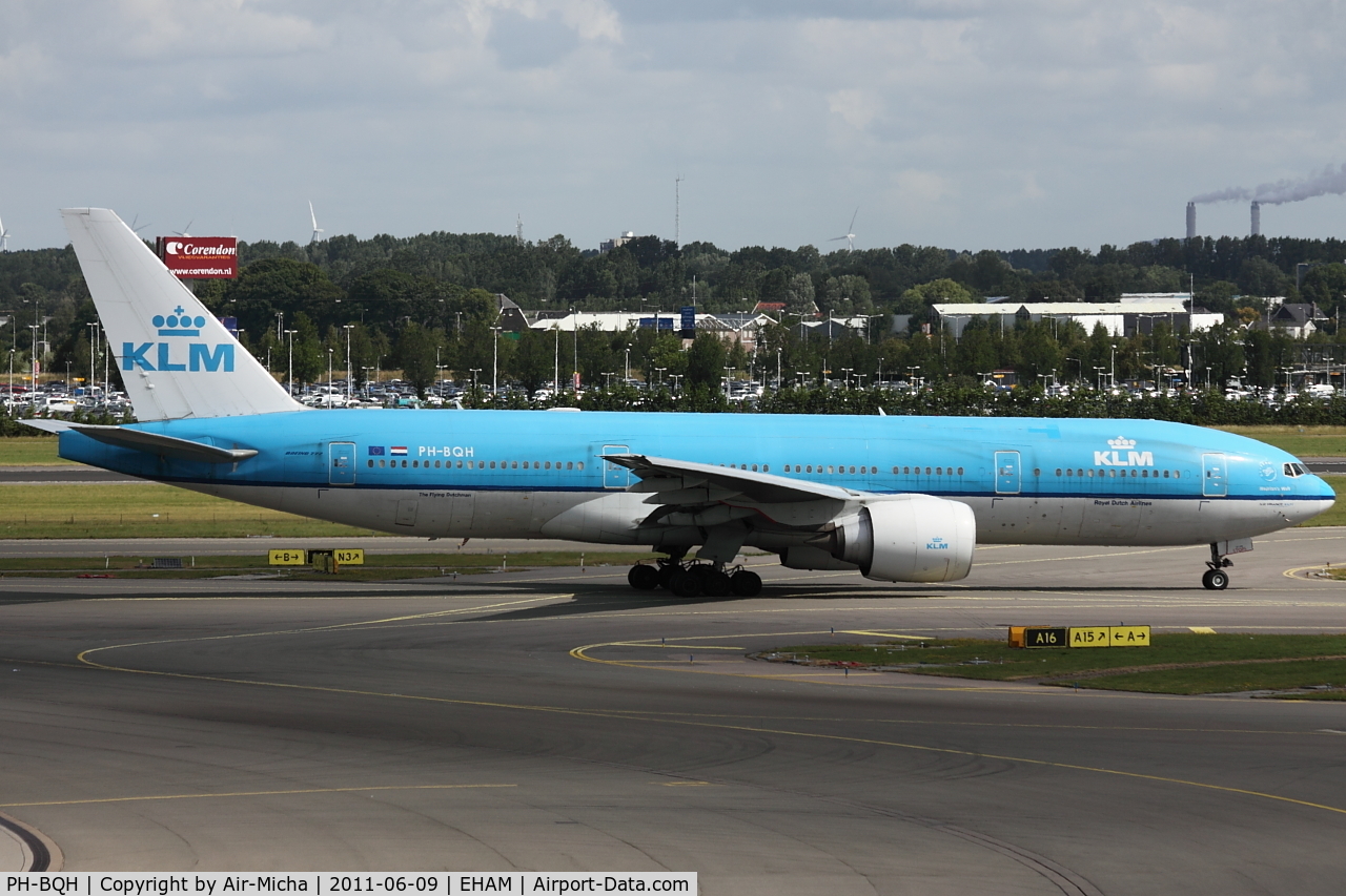 PH-BQH, 2004 Boeing 777-206/ER C/N 32705, KLM Royal Dutch Airlines