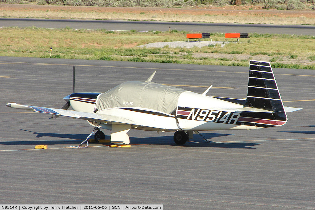 N9514R, 1980 Mooney M20K C/N 25-0484, 1980 Mooney Aircraft Corp. M20K, c/n: 25-0484 at Grand Canyon