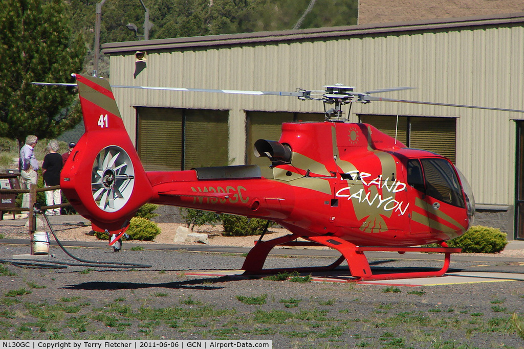 N130GC, 2002 Eurocopter EC-130B-4 (AS-350B-4) C/N 3562, 2002 Eurocopter EC 130 B4, c/n: 3562 at Grand Canyon