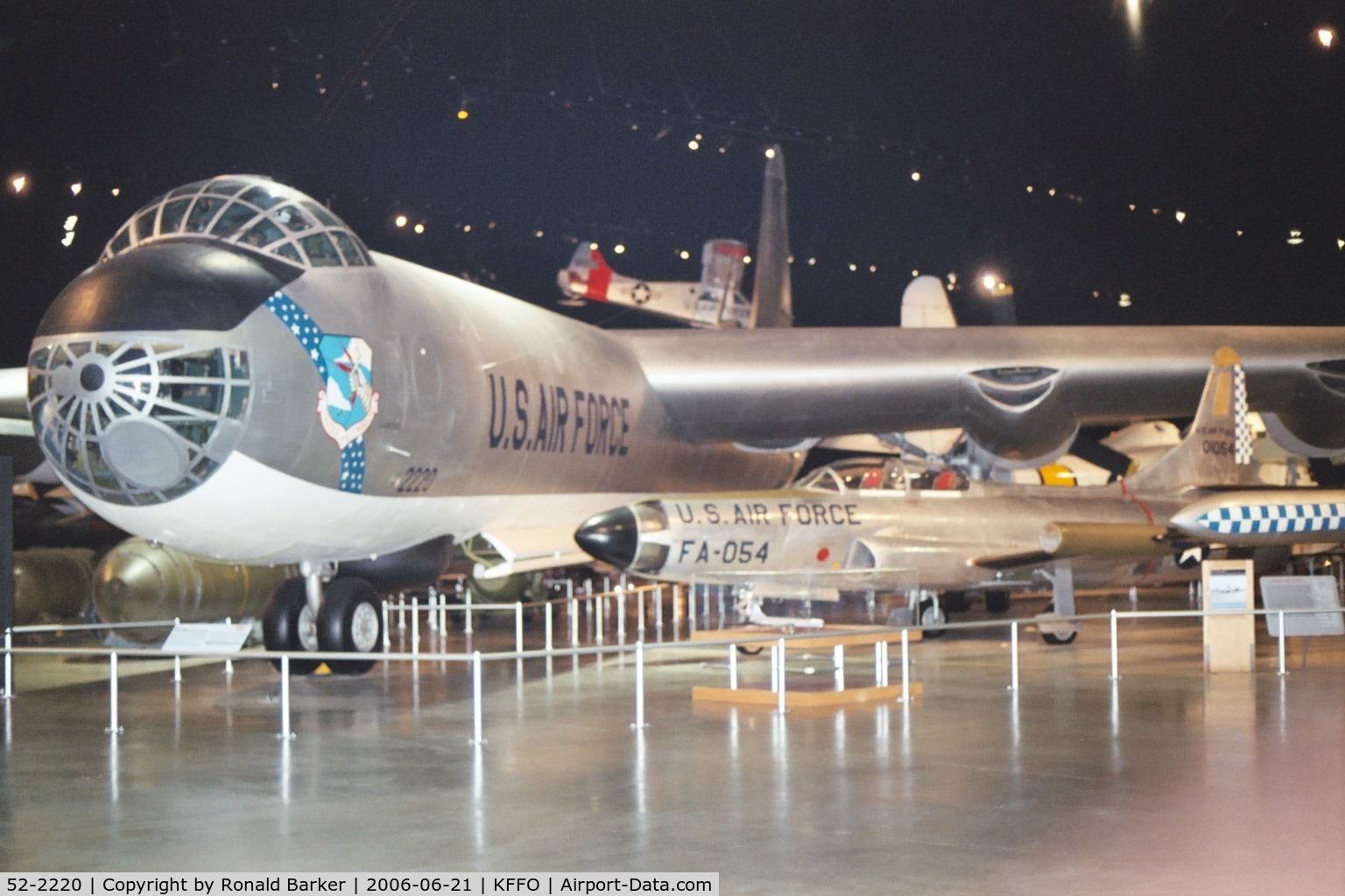 52-2220, 1952 Consolidated B-36J-1-CF Peacemaker C/N 361, National Museum of the Air Force