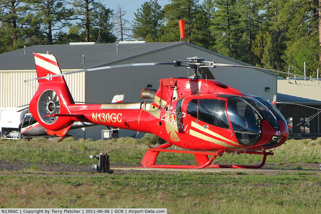 N130GC, 2002 Eurocopter EC-130B-4 (AS-350B-4) C/N 3562, 2002 Eurocopter EC 130 B4, c/n: 3562 at Grand Canyon