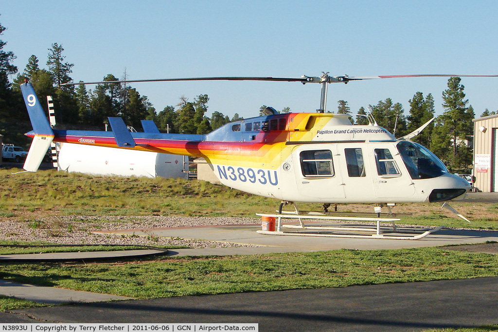 N3893U, Bell 206L-3 LongRanger III C/N 51020, Bell 206L-3, c/n: 51020 at Grand Canyon