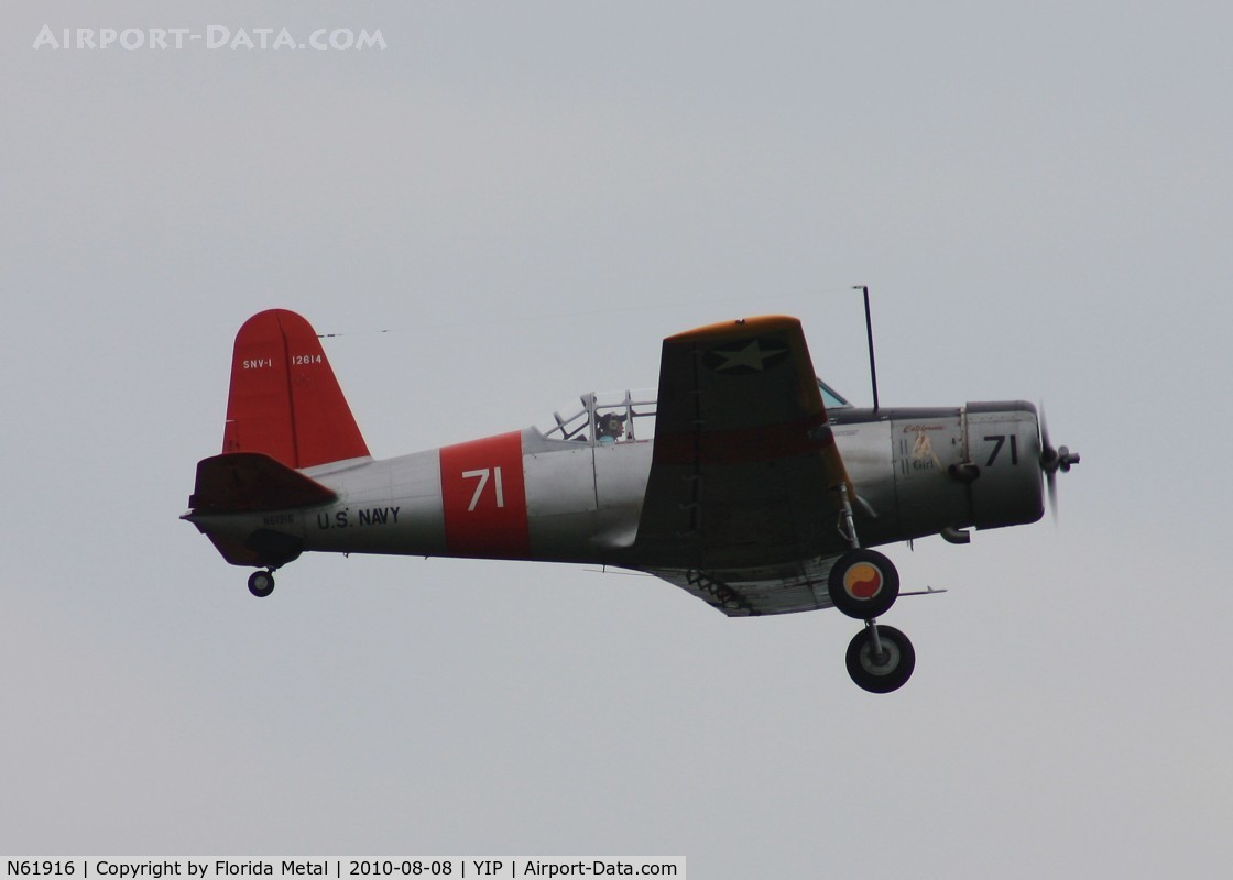 N61916, 1942 Vultee SNV-1 (BT-13A) Valiant C/N 7041, Convair SNV-1