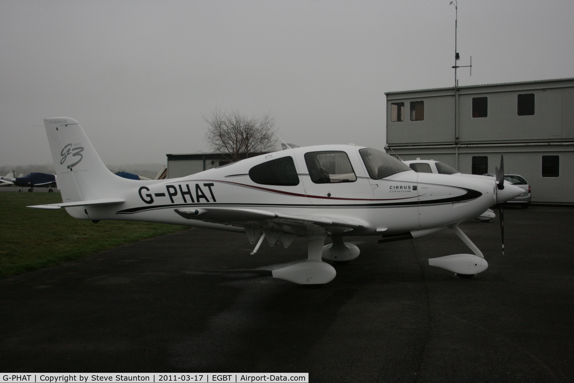 G-PHAT, 2008 Cirrus SR20 G3 C/N 1999, Taken at Turweston Airfield March 2010