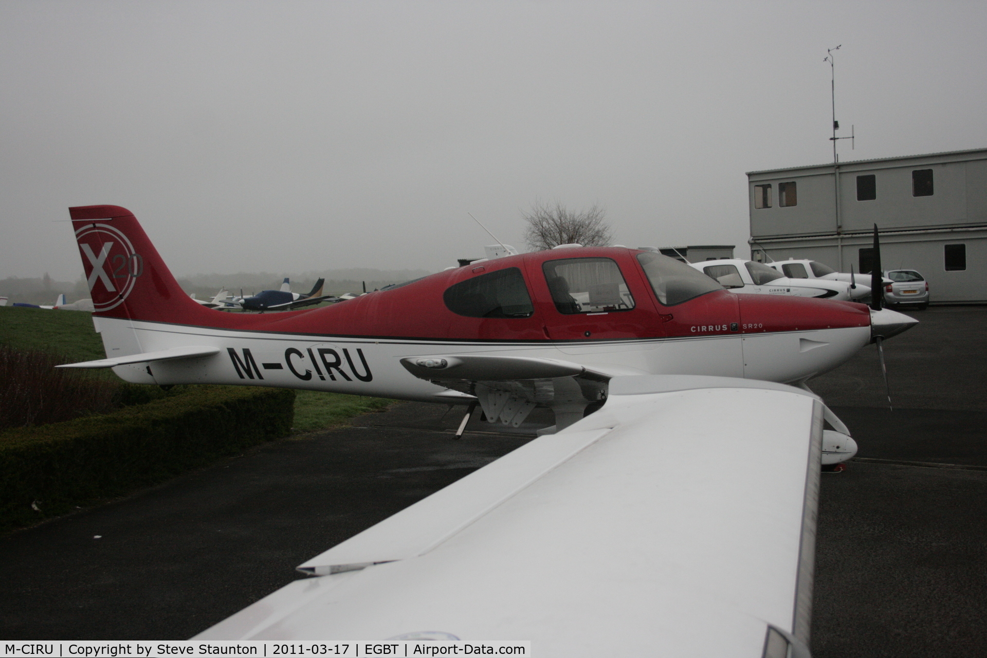 M-CIRU, 2009 Cirrus SR20 C/N 2023, Taken at Turweston Airfield March 2010