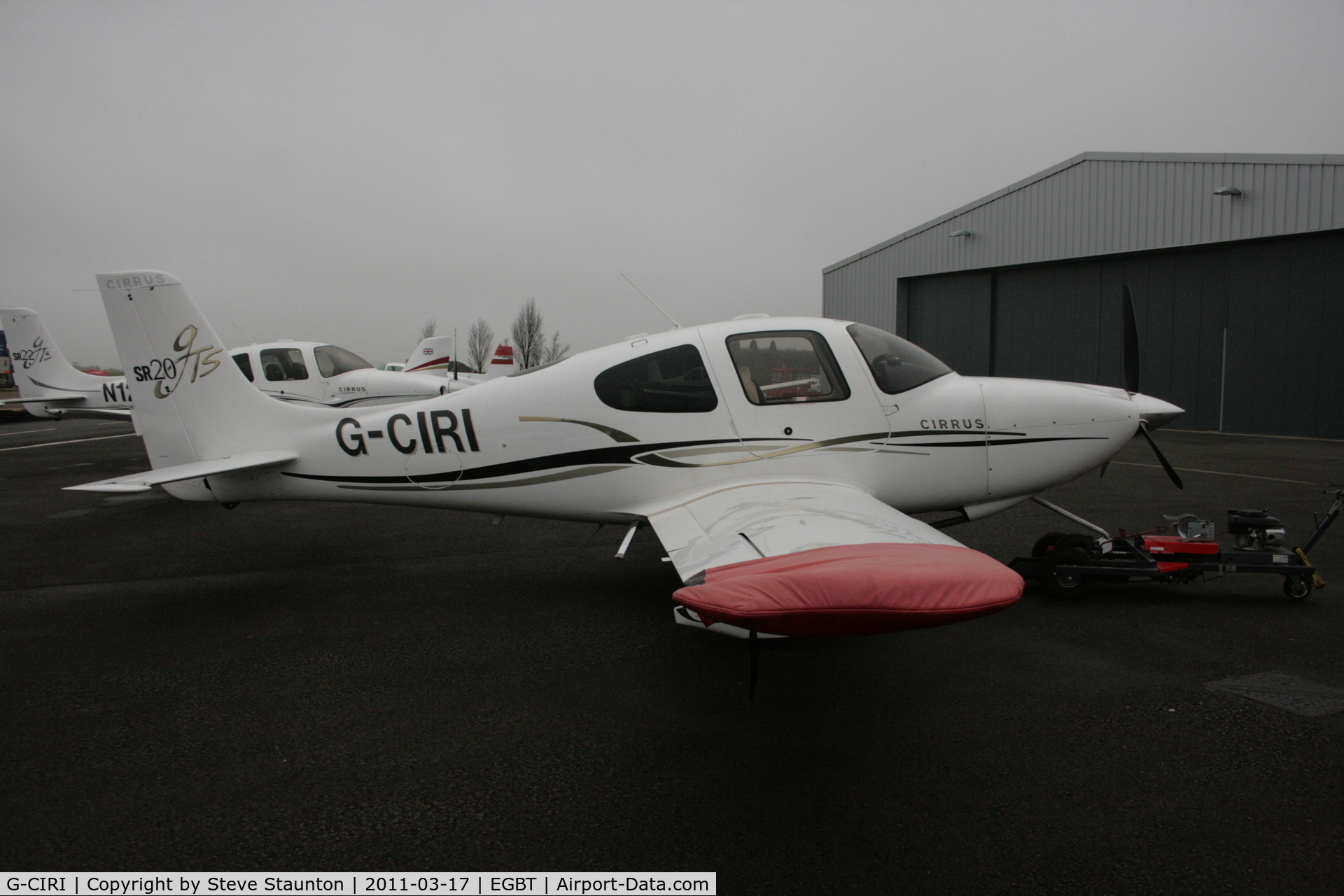 G-CIRI, 2007 Cirrus SR20 C/N 1791, Taken at Turweston Airfield March 2010