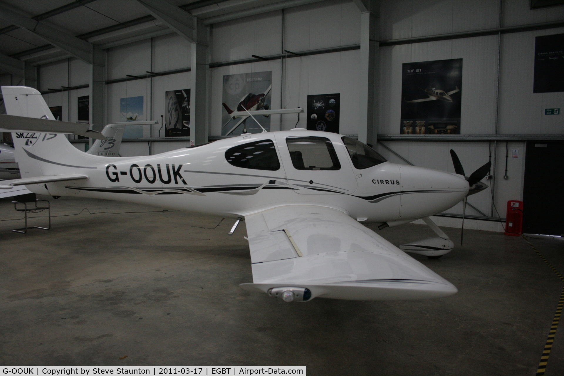 G-OOUK, 2005 Cirrus SR22 GTS C/N 1463, Taken at Turweston Airfield March 2010