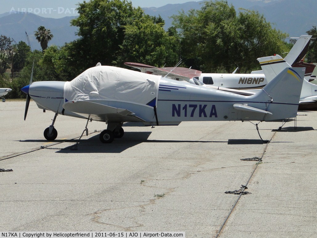 N17KA, 2000 AMD CH-2000 Alarus C/N 20-0044, Now has engine and is no longer having it's tail resting on a wagon