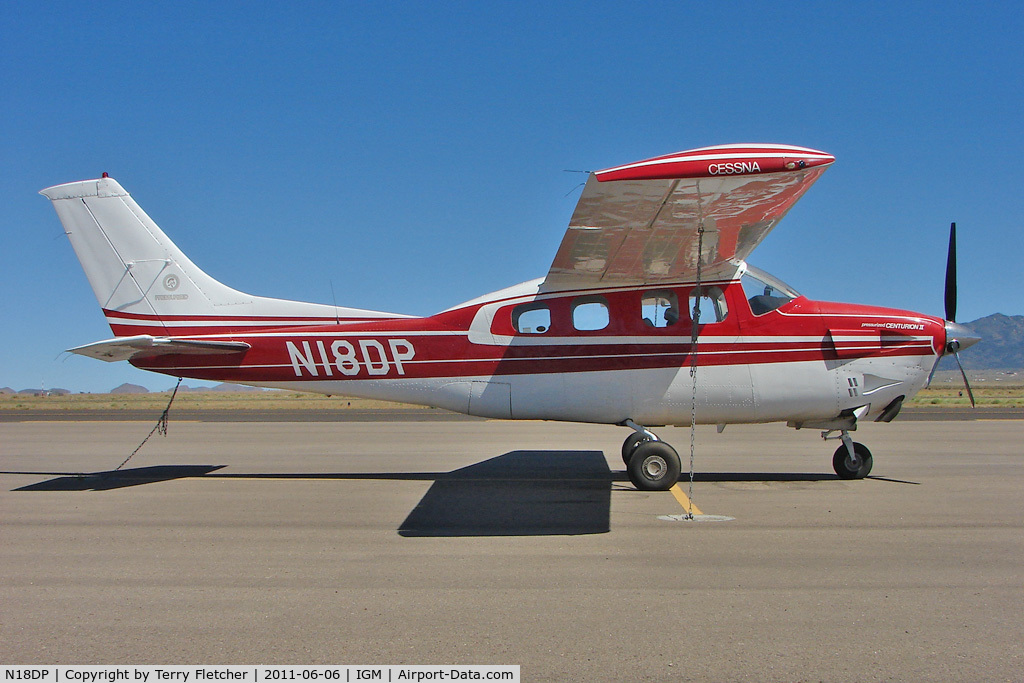 N18DP, 1978 Cessna P210N Pressurised Centurion C/N P21000086, 1978 Cessna P210N, c/n: P21000086 at Kingman