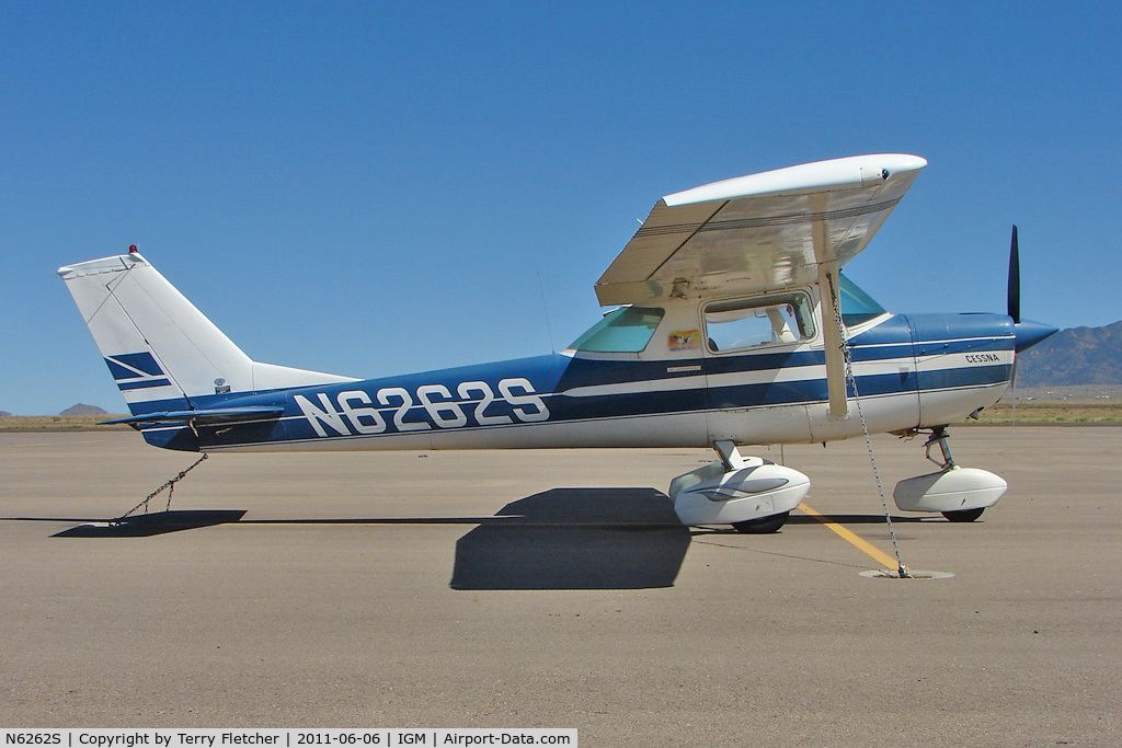 N6262S, 1967 Cessna 150G C/N 15067062, 1967 Cessna 150G, c/n: 15067062 at Kingman