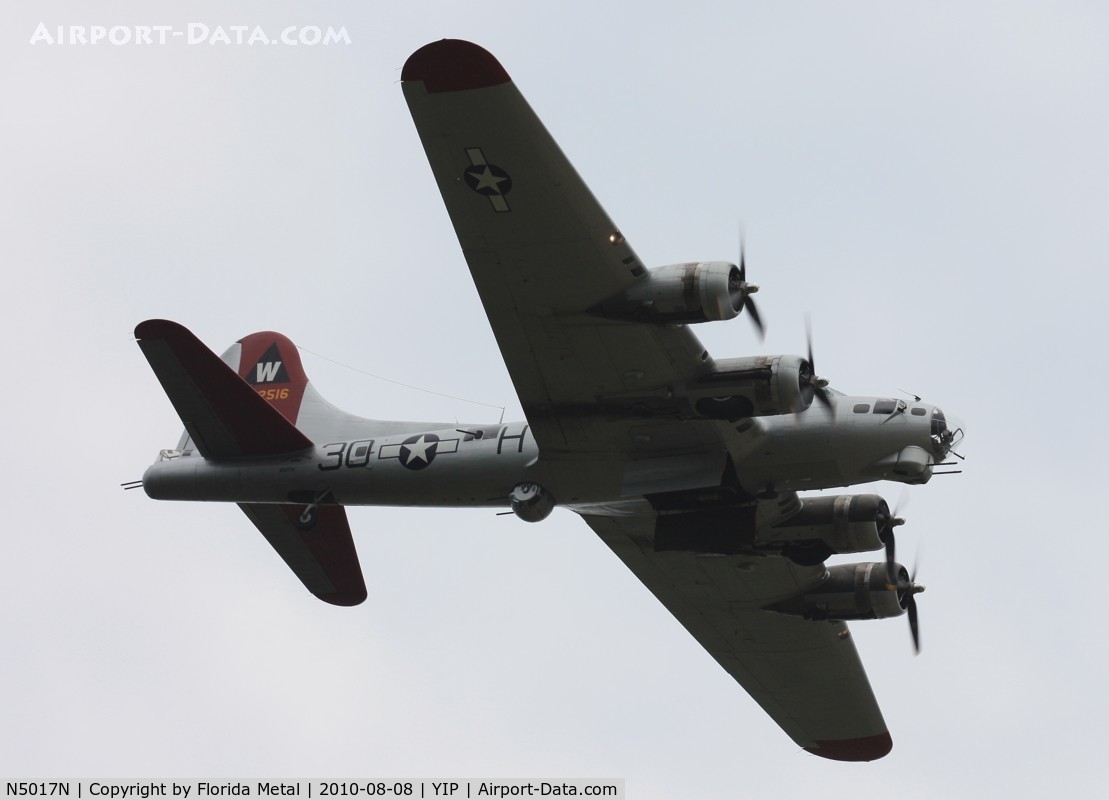 N5017N, 1944 Lockheed/Vega (Boeing) B-17G-105-VE Flying Fortress C/N 8649, Aluminum Overcast