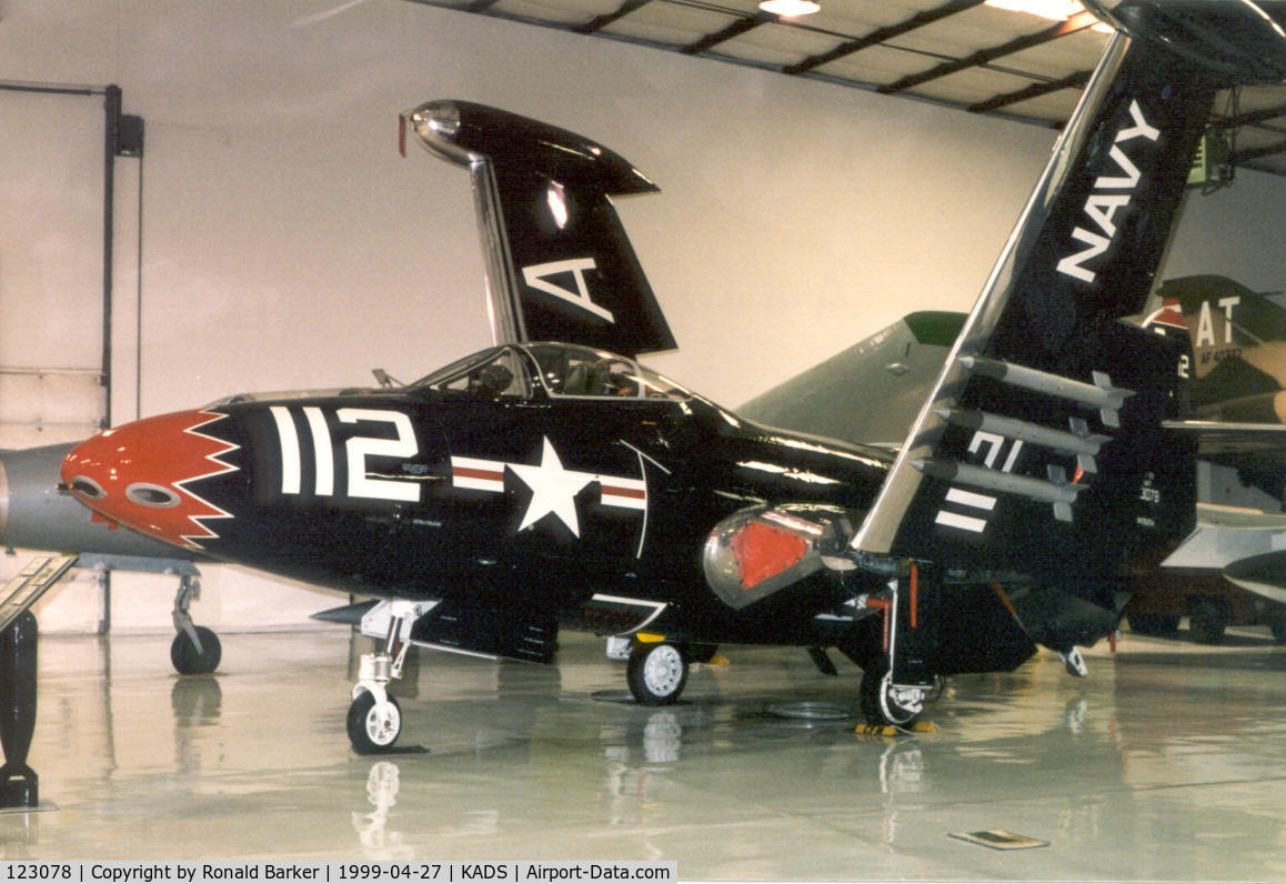 123078, 1952 Grumman F9F-2 Panther C/N Not found 123078, Cavanaugh Flight Museum