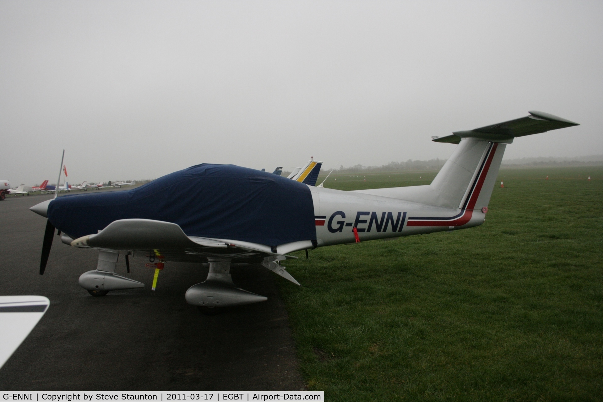 G-ENNI, 1987 Robin R-3000-180 C/N 128, Taken at Turweston Airfield March 2010