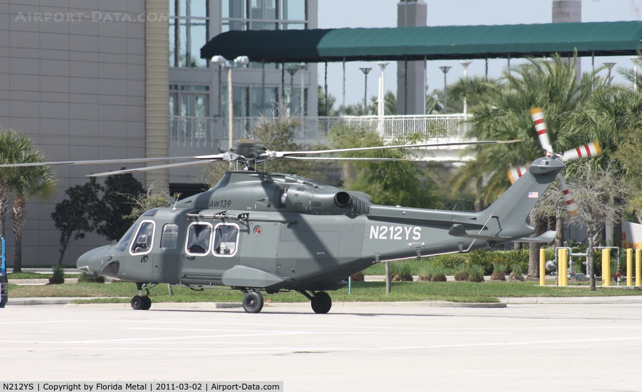 N212YS, AgustaWestland AW-139 C/N 41237, Military prototype AW139 at Heliexpo Orlando