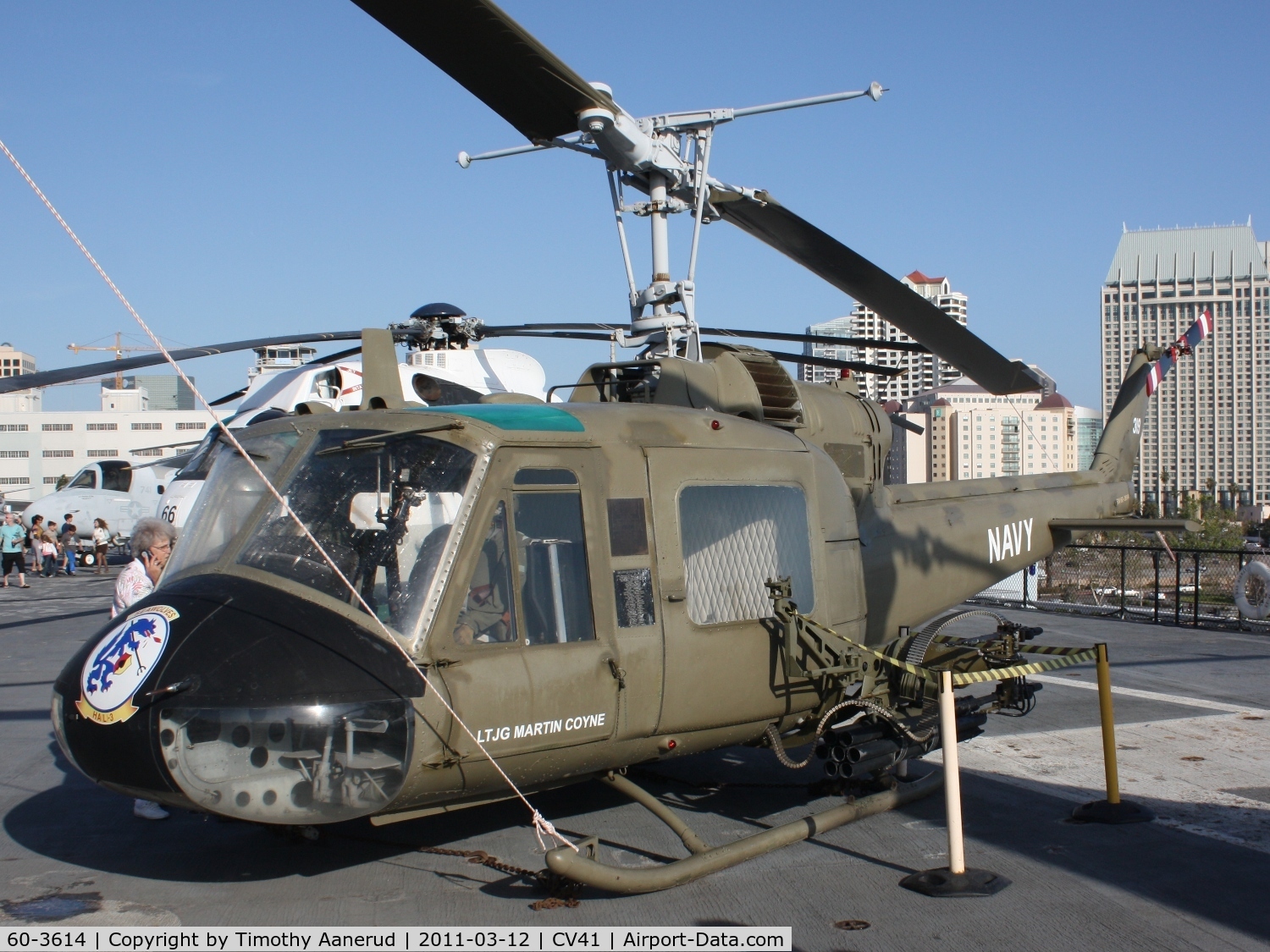 60-3614, 1960 Bell UH-1B Iroquois C/N 260, 1960 Bell UH-1B Iroquois, c/n: 260