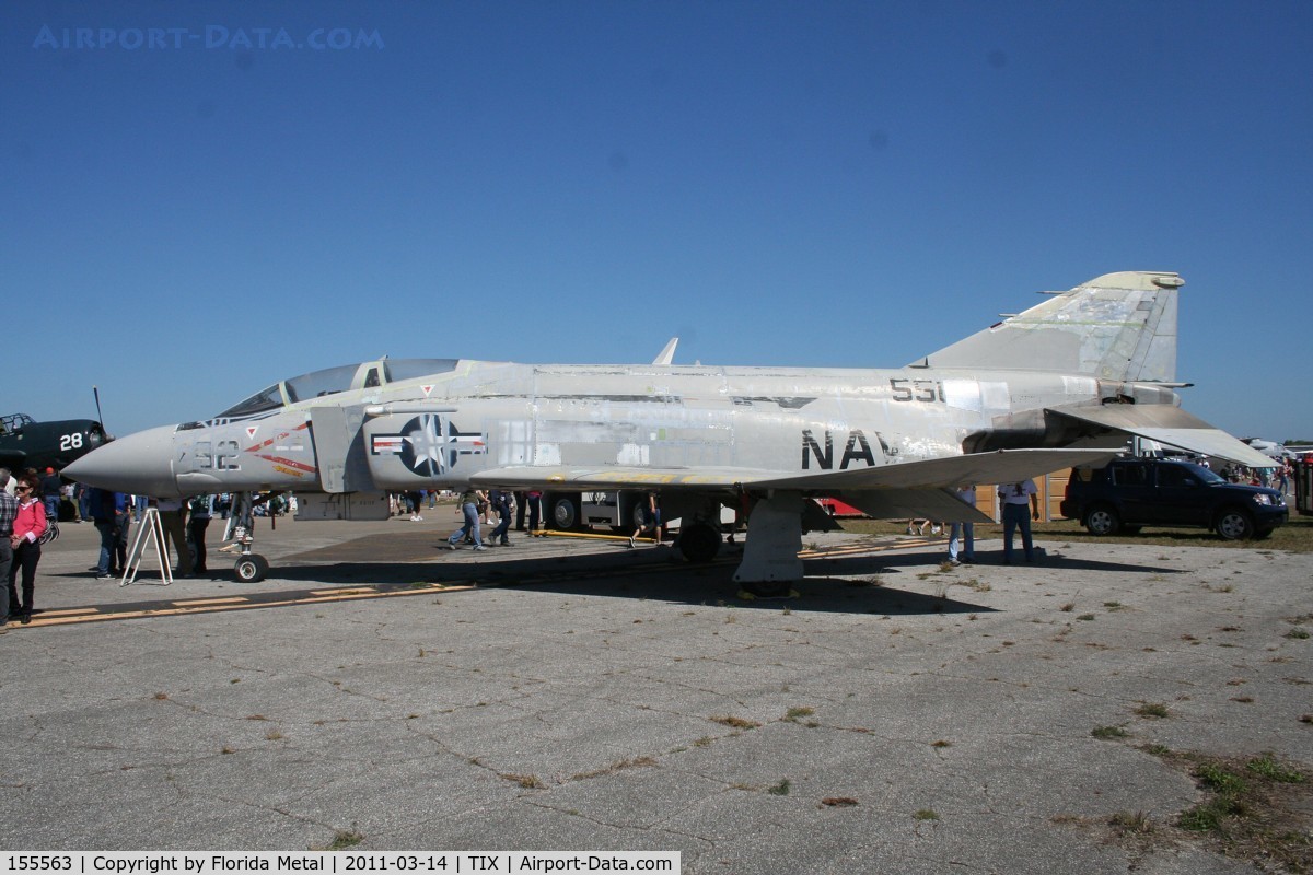 155563, McDonnell F-4J Phantom II C/N 2845, F-4 Phantom II