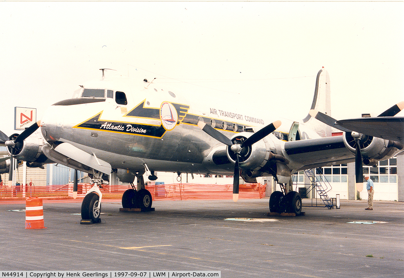 N44914, 1945 Douglas C-54Q-1-DC Skymaster (DC-4A) C/N 10630, Atlantic Warbirds Association