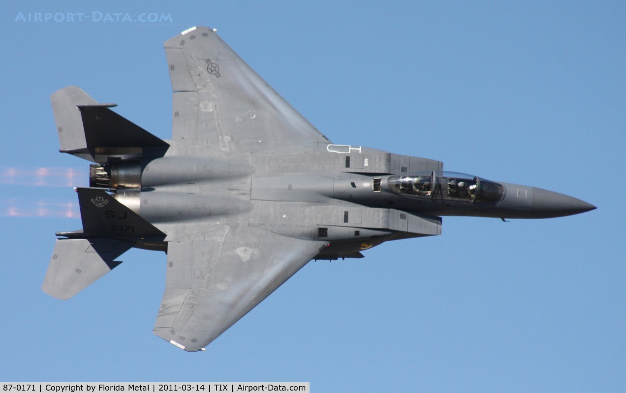 87-0171, 1987 McDonnell Douglas F-15E Strike Eagle C/N 1036/E011, F-15E