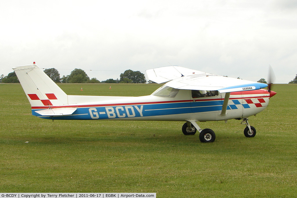 G-BCDY, 1974 Reims FRA150L Aerobat C/N 0237, Visitor on Day 1 on 2011 AeroExpo at Sywell