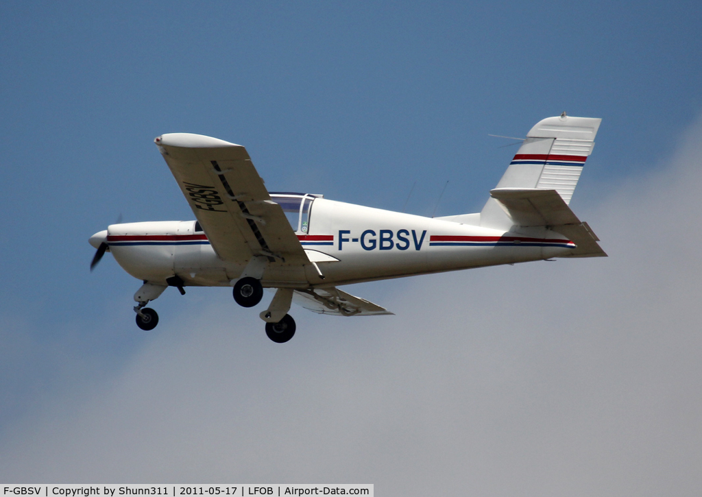 F-GBSV, Socata RALLYE 110 ST C/N 3270, Go around over rwy...