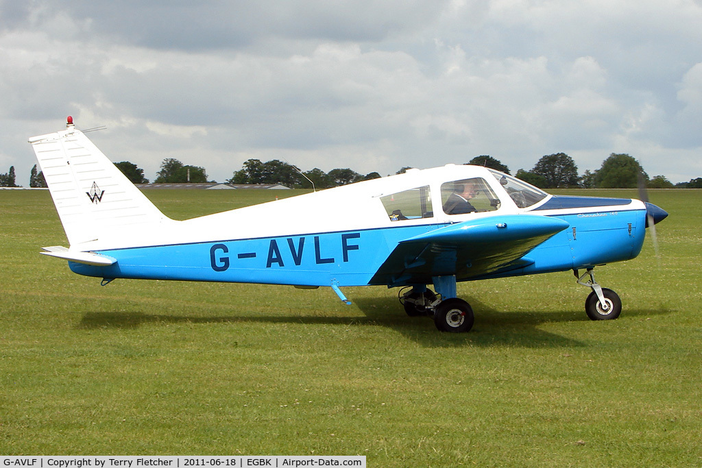 G-AVLF, 1967 Piper PA-28-140 Cherokee C/N 28-23268, 1967 Piper PIPER PA-28-140, c/n: 28-23268 at Sywell
