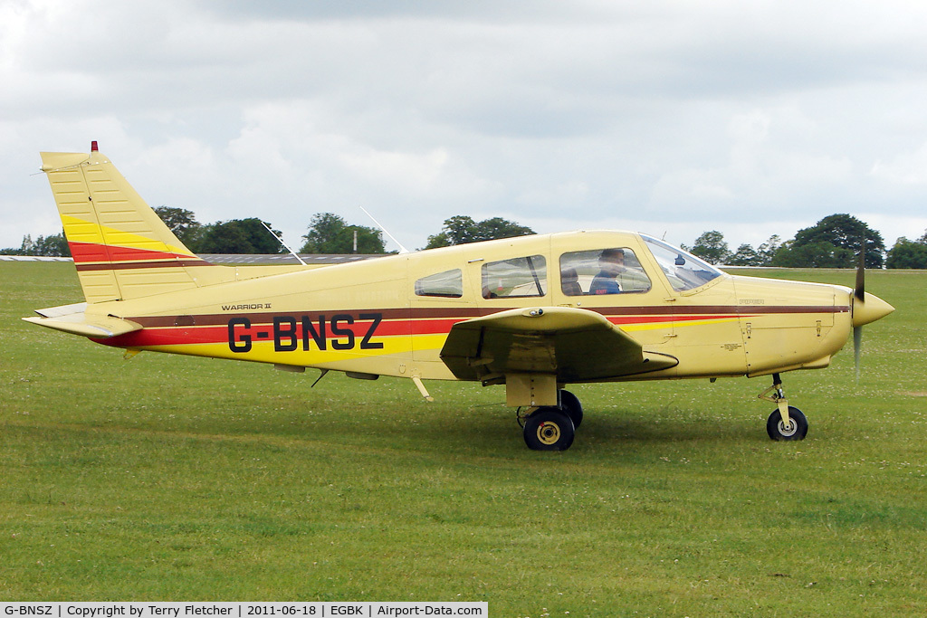 G-BNSZ, 1981 Piper PA-28-161 Cherokee Warrior II C/N 28-8116315, 1981 Piper PIPER PA-28-161, c/n: 28-8116315 at Sywell