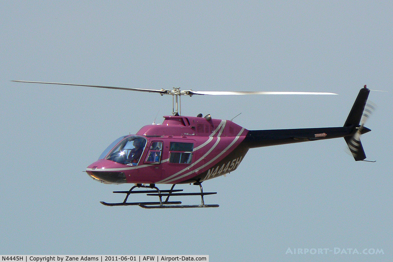 N4445H, 1998 Bell 206B C/N 4493, At Alliance Airport - Fort Worth, TX