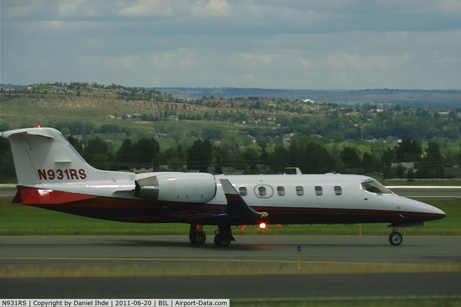 N931RS, 1999 Learjet Inc 31A C/N 184, Russell Stover Candies Lear 31 @ BIL