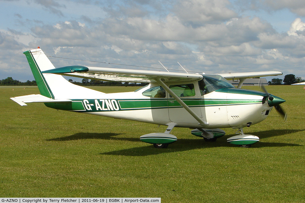 G-AZNO, 1972 Cessna 182P Skylane C/N 182-61005, 1972 Cessna CESSNA 182P, c/n: 182-61005 at Sywell