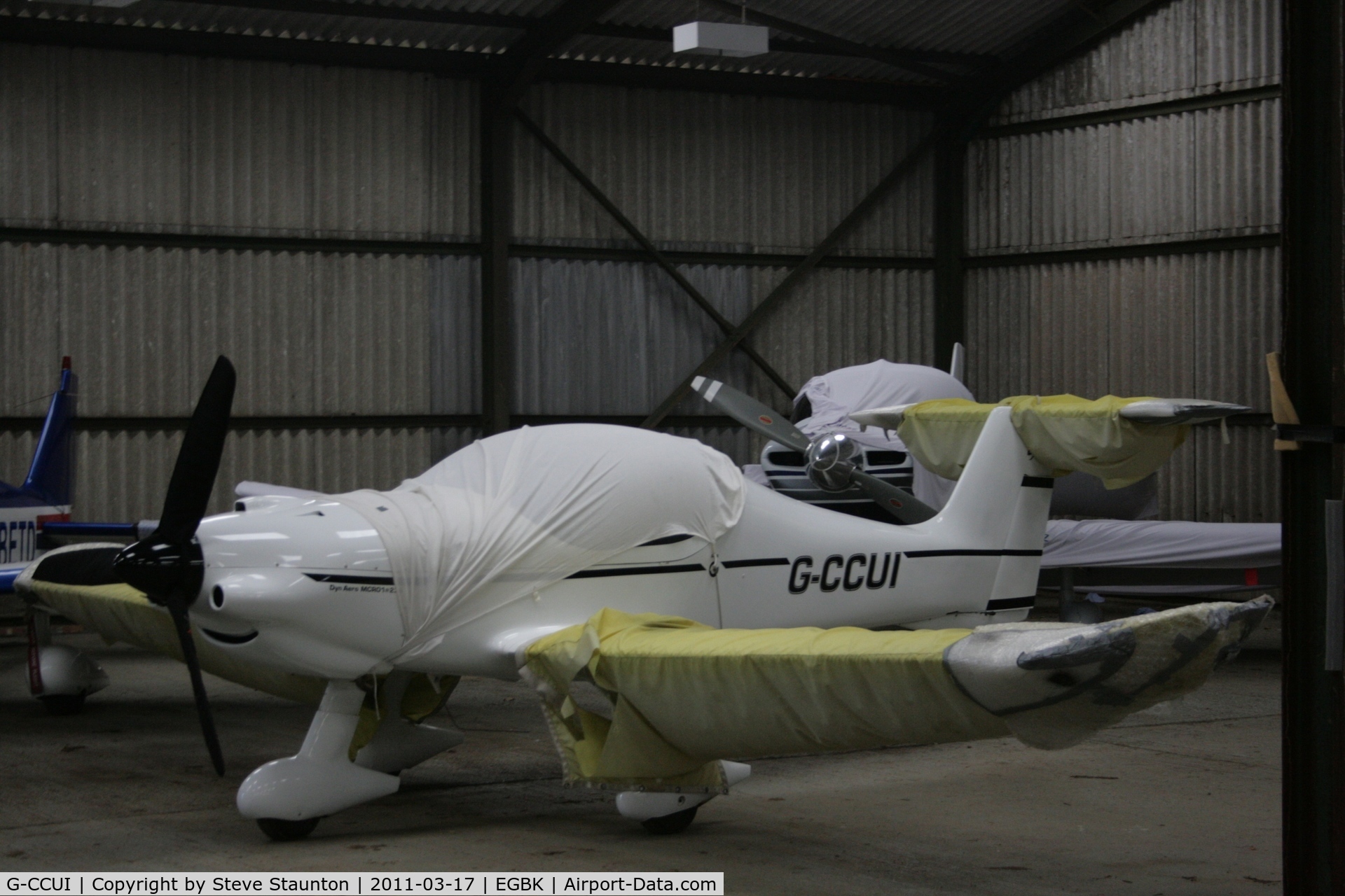 G-CCUI, 2004 Dyn'Aero MCR-01 C/N PFA 301-13963, Taken at Sywell Airfield March 2011