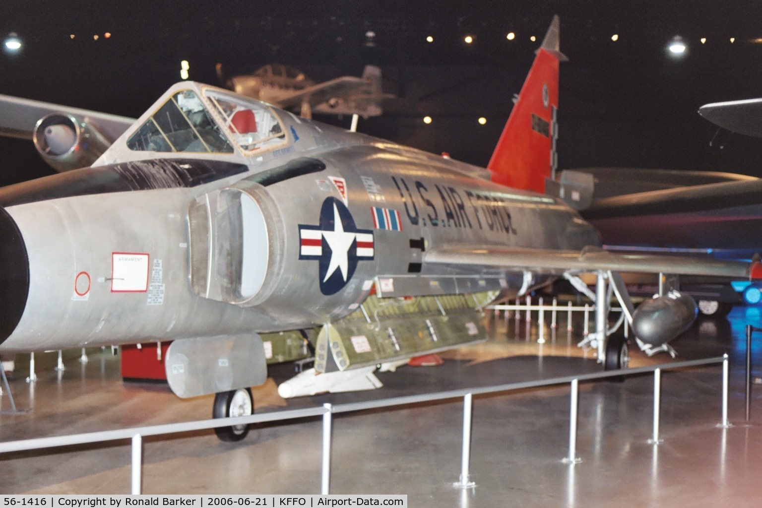 56-1416, 1956 Convair F-102A Delta Dagger C/N 8-10-363, National Museum of the Air Force