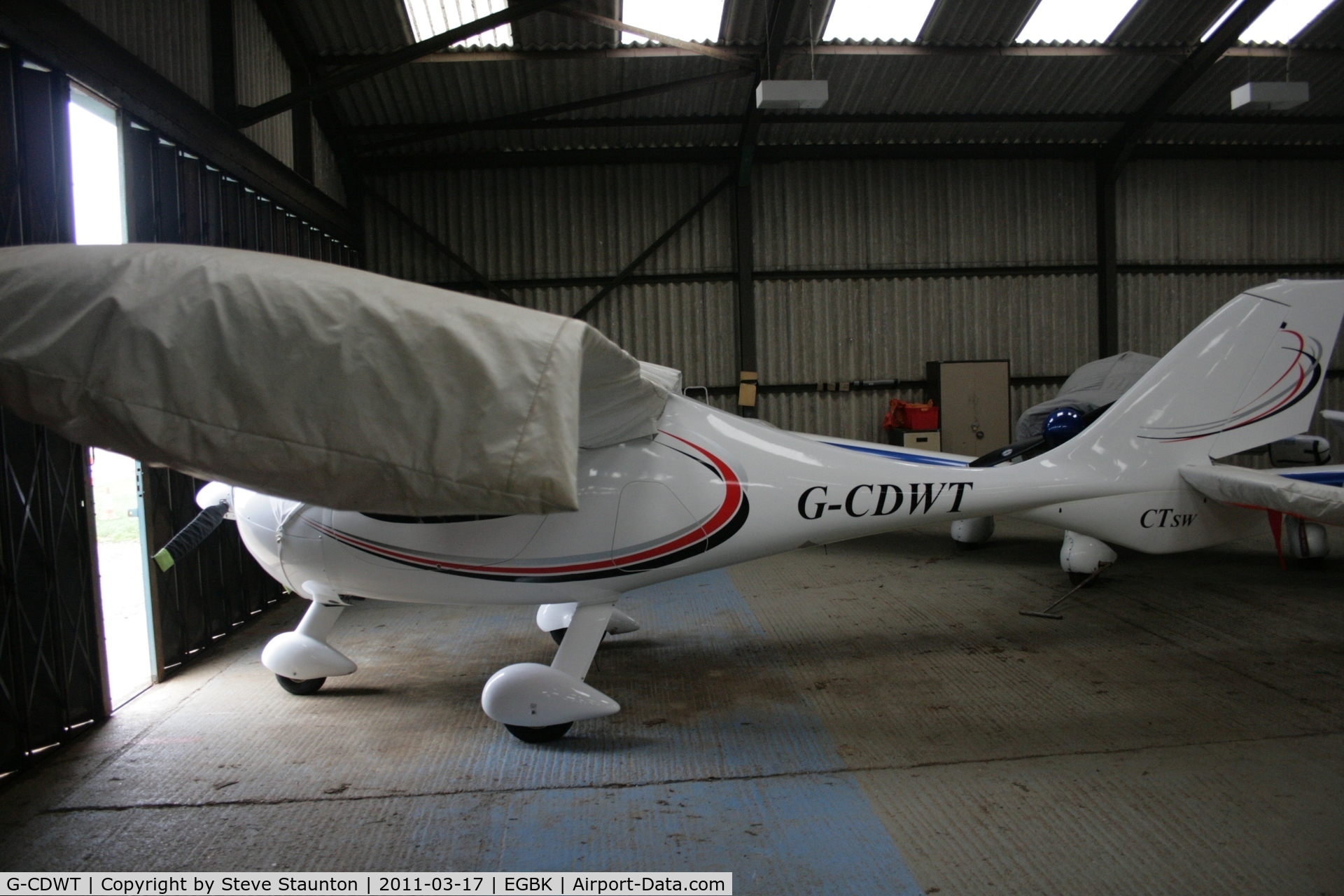 G-CDWT, 2006 Flight Design CTSW C/N 8162, Taken at Sywell Airfield March 2011