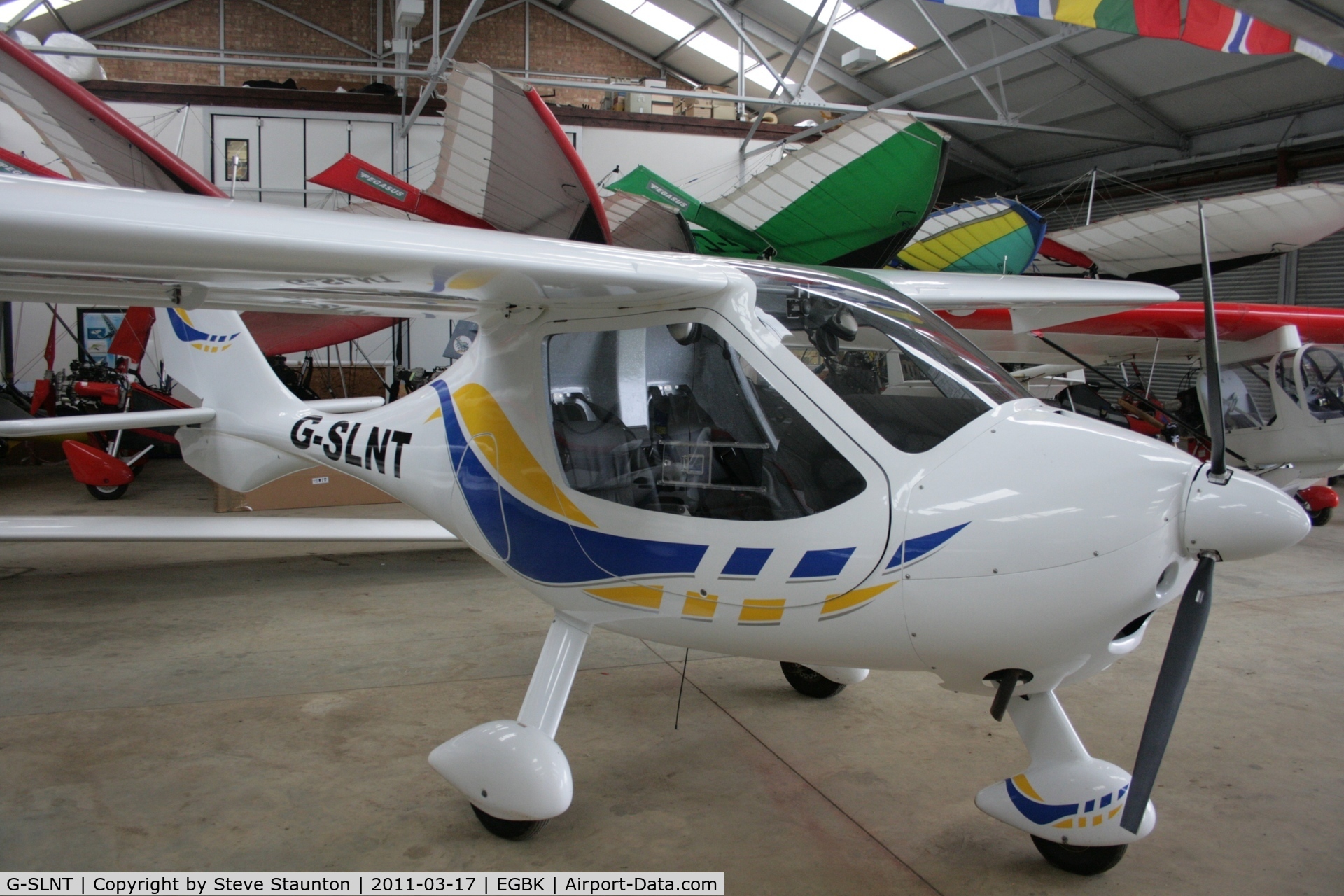 G-SLNT, 2007 Flight Design CTSW C/N 8254, Taken at Sywell Airfield March 2011