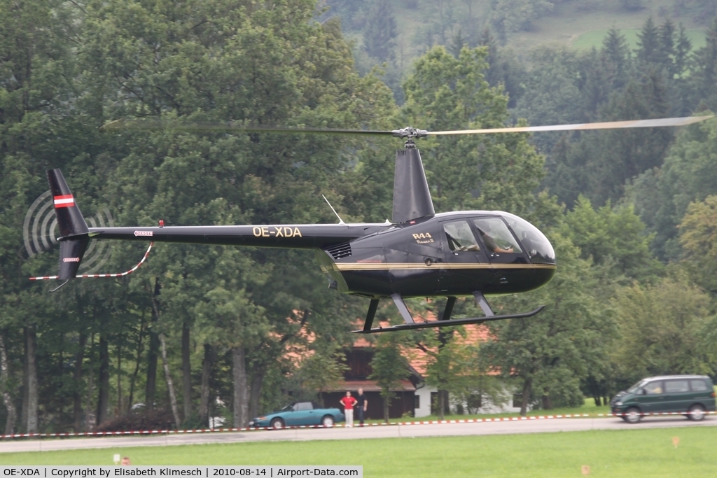 OE-XDA, 2007 Robinson R44 II C/N 11611, at Flachberg/Austria
